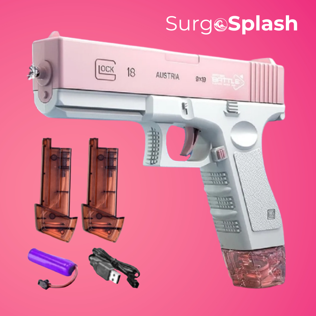 SurgoSplash™ Electric Water Gun, Chargeable Automatic Squirt Gun