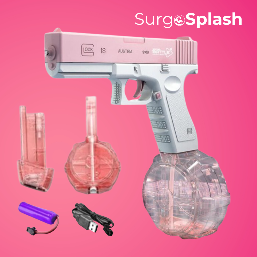 SurgoSplash™ Electric Water Gun, Chargeable Automatic Squirt Gun